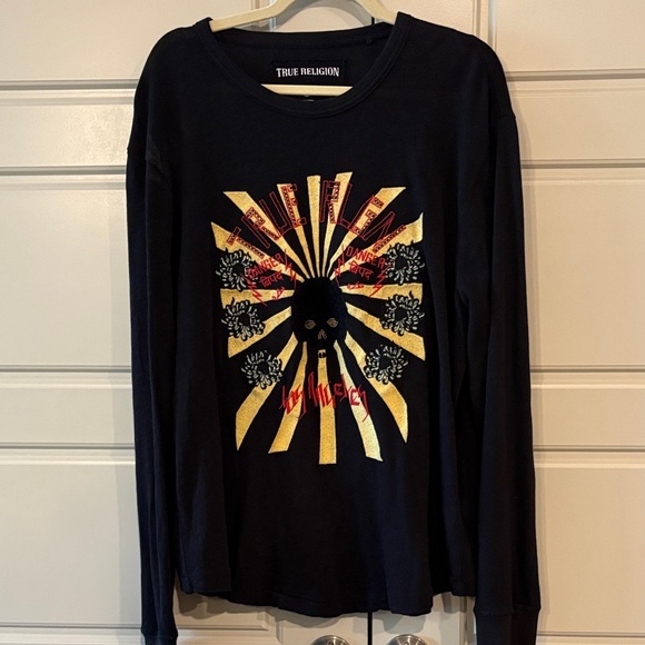 True Religion Other - True Religion Rising Sun  Long Sleeve Thermal Shirt Size XL